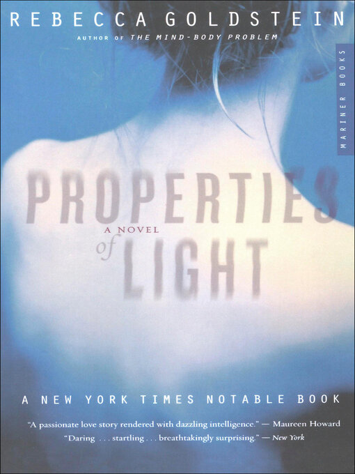 Title details for Properties of Light by Rebecca Goldstein - Available